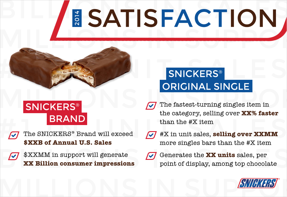 Snickers design